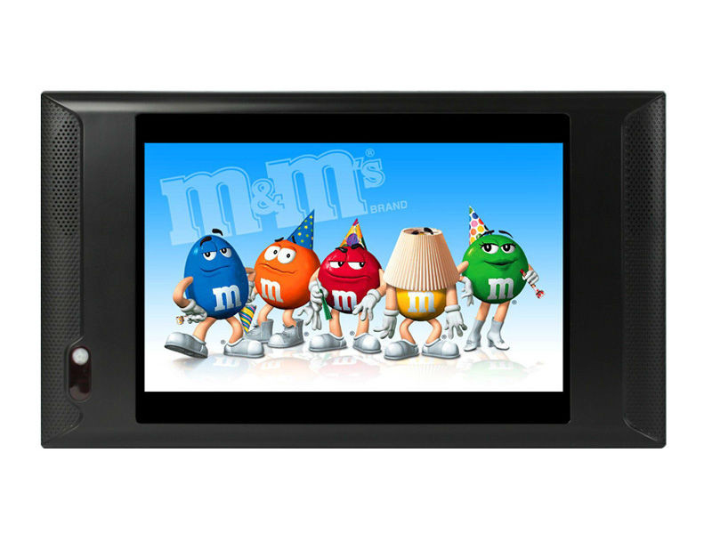 Wifi 3G 12 Inch LCD Advertising Digital Signage Display For HR market / Pharmacy