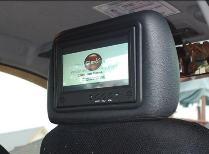 Universal Removable Car Seat Headrest LCD Monitor Screen 9 Inch