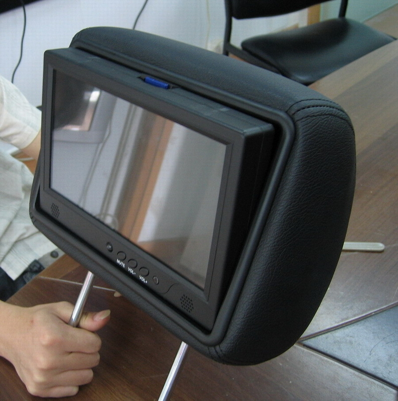 Universal Removable Car Seat Headrest LCD Monitor Screen 9 Inch