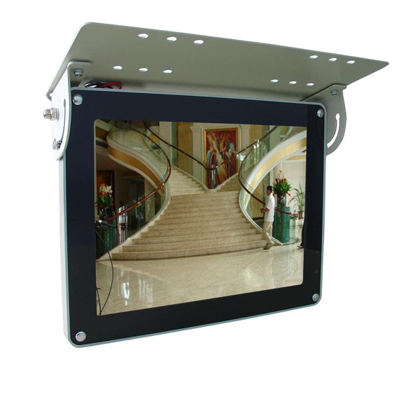 MP3 JPG MPEG1 LCD Bus Digital Signage 15 Inch , Indoor 3G Advertising Display