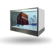  Transparent Wifi LCD Display Acrylic / transparent lcd showcase