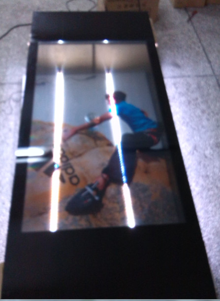 Refridgerator Door 46" Transparent LCD Display With LVDS Interface