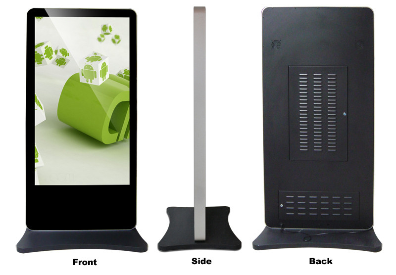 LG  65 Inch Advertising LCD Display For Museum , 110v - 240v AC