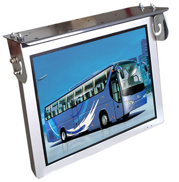 Shock Proof 24 Inch Bus Digital Signage Roof Mount With Inside Power Amplifier