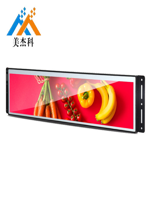 Bus Signage Stretched Lcd Monitor 16.3" Digital Shelf Edge Displays LED Backlight