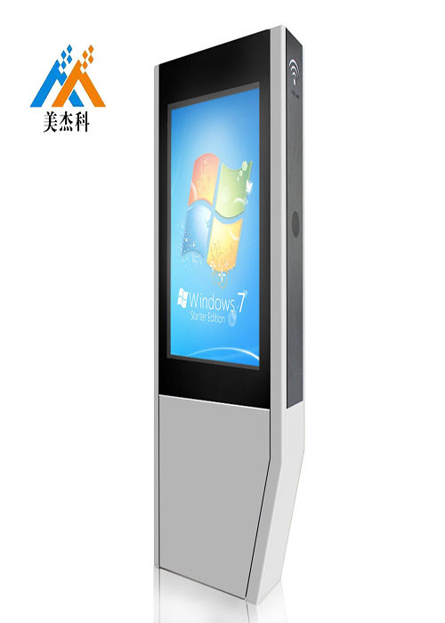 Double Sided Digital Touch Screen Signage 43 Inch Floor Standing 178°/178° Viewing Angle