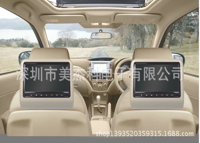 800*600 Resolution LCD Digital Signage Display 7 Inch Car Tv Monitor With Bluetooth