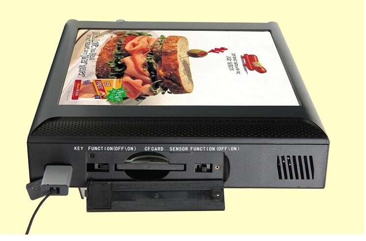 Full HD IR Motion Sensor LCD Digital Signage Display For Retail Store