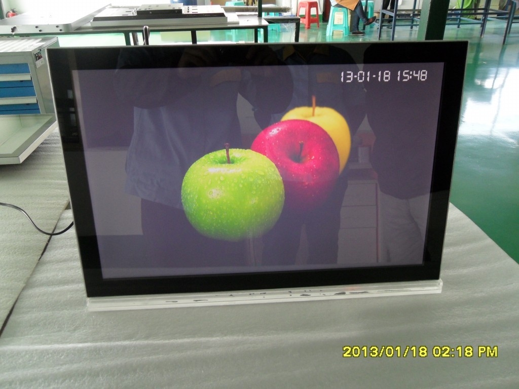 3G WIFI Touch Screen LCD Digital Signage Display 9 Inch , Small Size Player