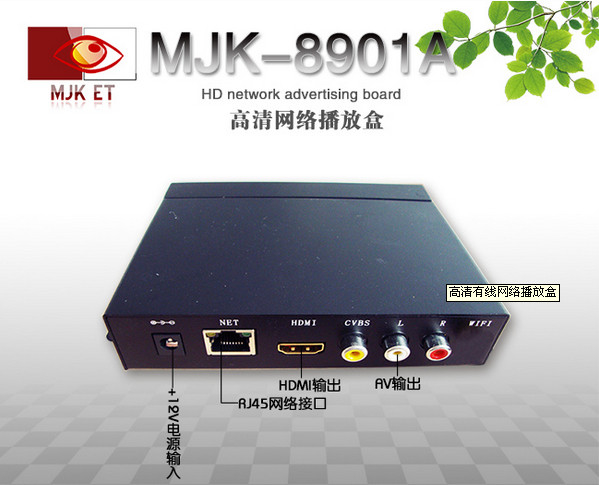 CUP Telechip 8901 HD Media Player Box , HDMI 1080P / 720P AV CVBS