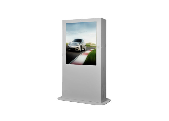 43 Inch Outdoor Digital Signage Kiosks Totem Public Display IP65 Android Google Play