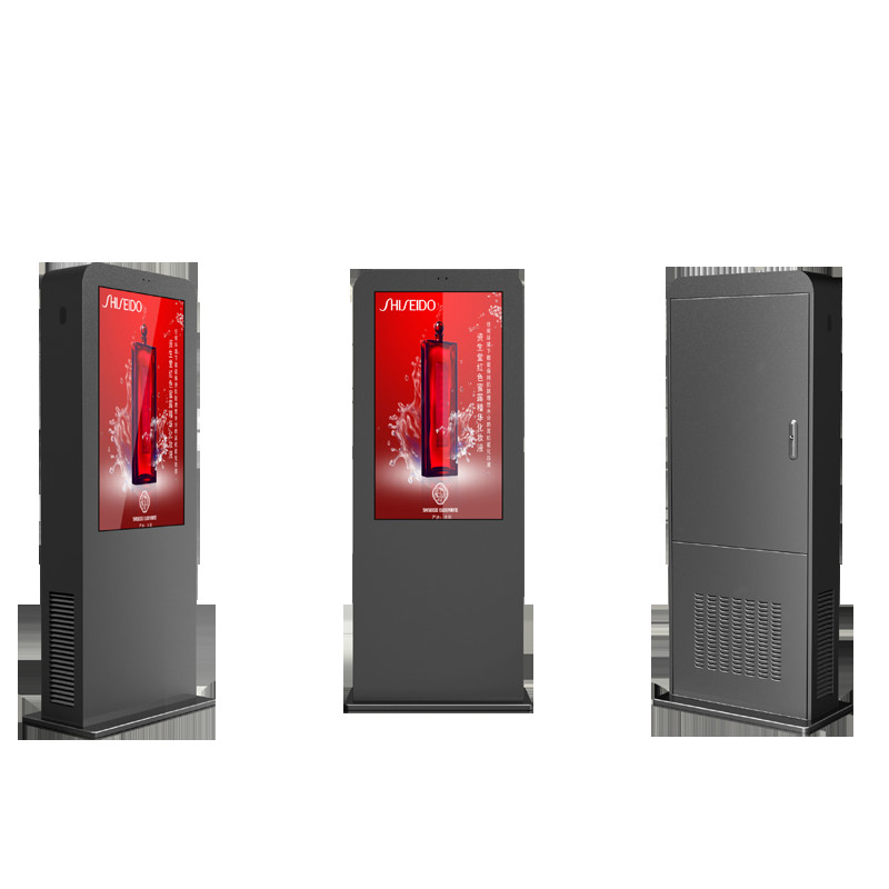 55inch outdoor 2000nit ad player with vga and hd interface showcase display digital signage