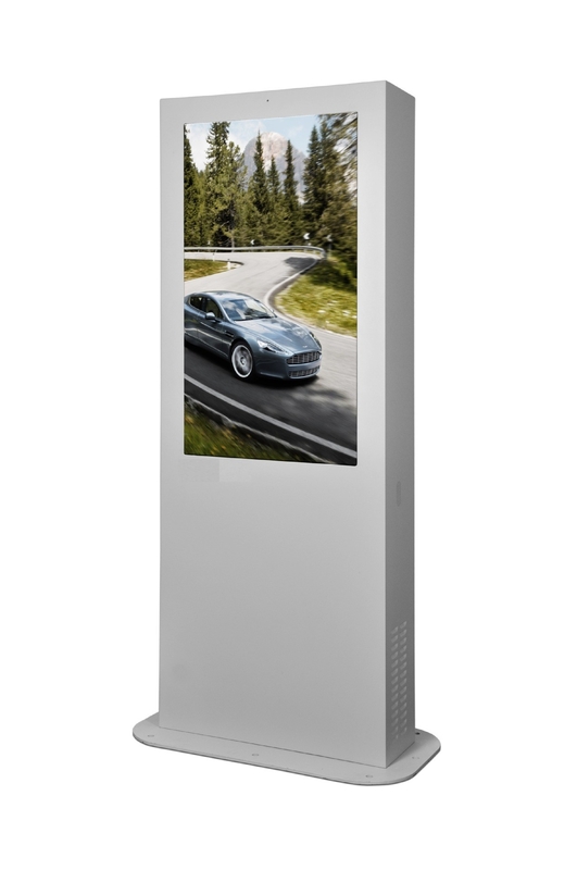 55 inch standalone outdoor ip 65 waterproof lcd touch screen digital signage display