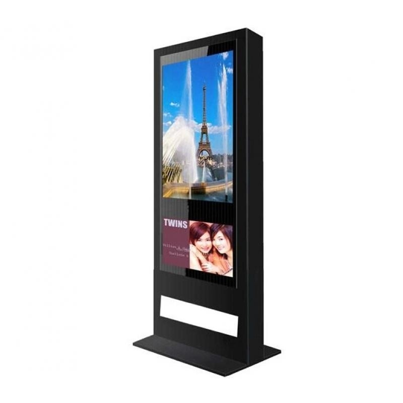 1200cd/m2 Brightness Digital Touch Screen Signage 55 Inch Advertising Display Monitor