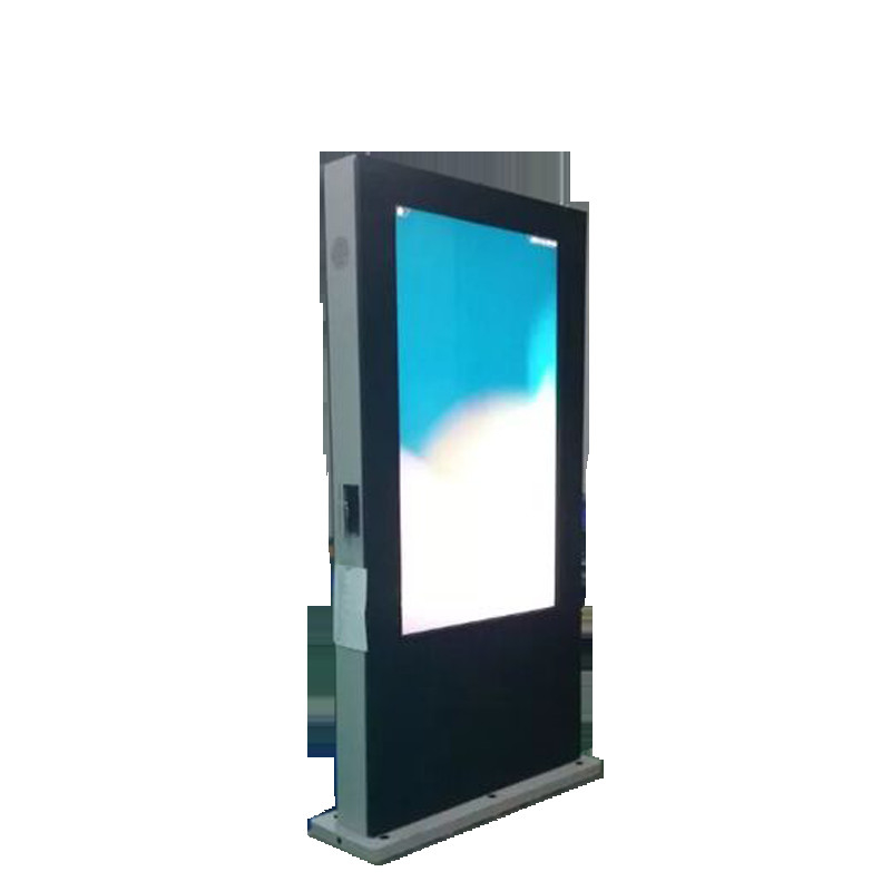 43 Inch Outdoor Digital Signage Kiosks Totem Public Display IP65 Android Google Play