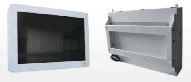 43 inch sunreadable outdoor food kiosk, wall vesa mounted lcd digital signage price, ce/rohs/fcc