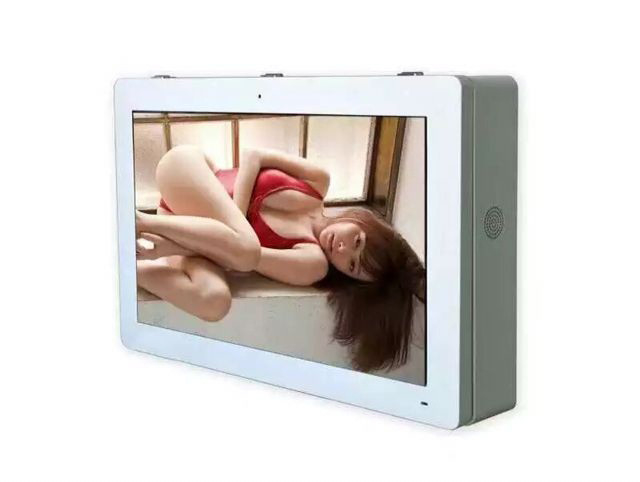 MJK Good price 22 inch wall mount led advertising player;  digital waterproof signage monitor outdoor advertising LCD pl