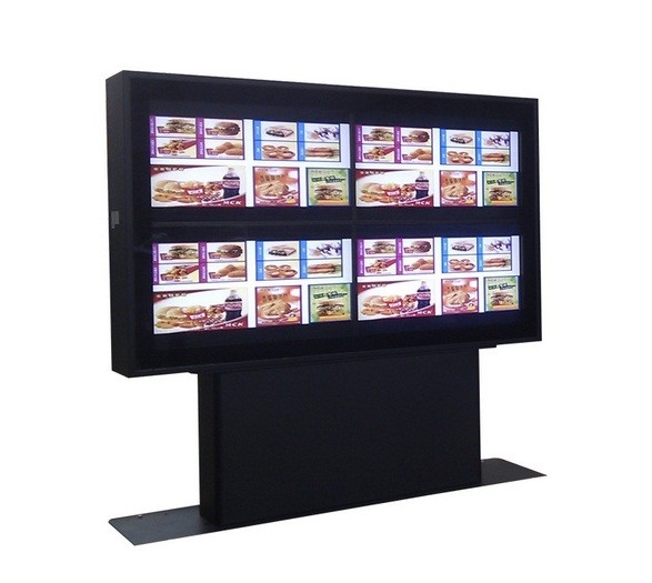 Ip65 Waterproof Outdoor Digital Signage 55 Lnch Lcd Kiosk Stand Monitor Media Player