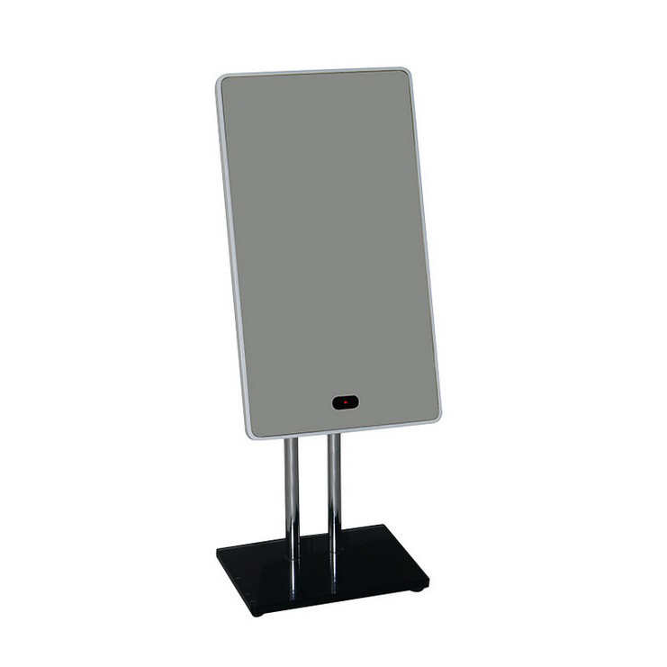 32 Inch Mirror Digital Signage , Floor Standing Kiosk Advertising Totem Photo Booth
