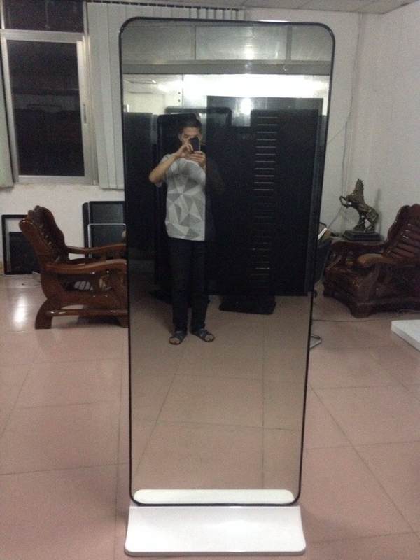 Shelf Selfie Station Mirror Lcd Display Touch Advertising Player For Photo Booth