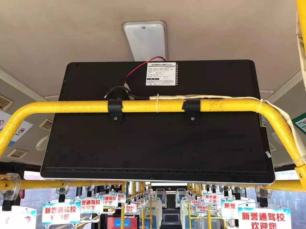 Roof Mount Android Wifi 4G Bus Digital Signage 27 Inch 1080P Bus LCD Monitor