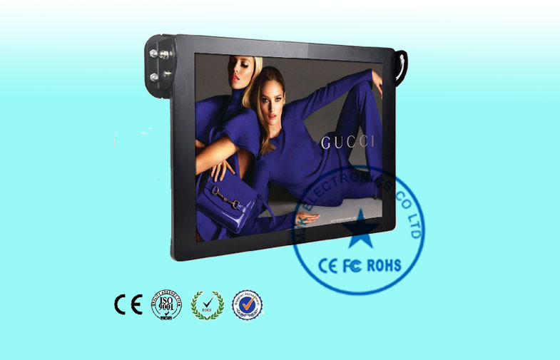 Dust Proof Bus Digital Signage Taxi Top Lcd Wifi Screen Totem 1 Year Warranty