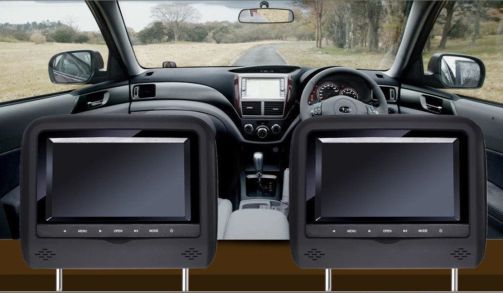 Android 7.1 Digital Signage Displays Headrest Lcd Car Monitor For Land Rover Defender