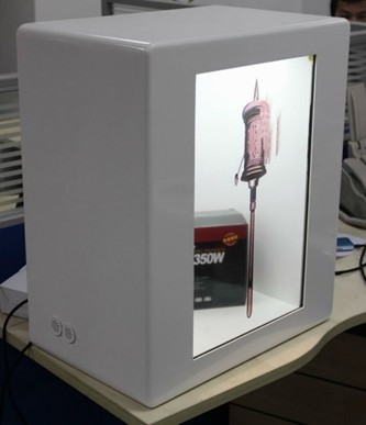 Android Box Transparent Lcd Panel Window Display 22 Inch Lcd Digital Signage