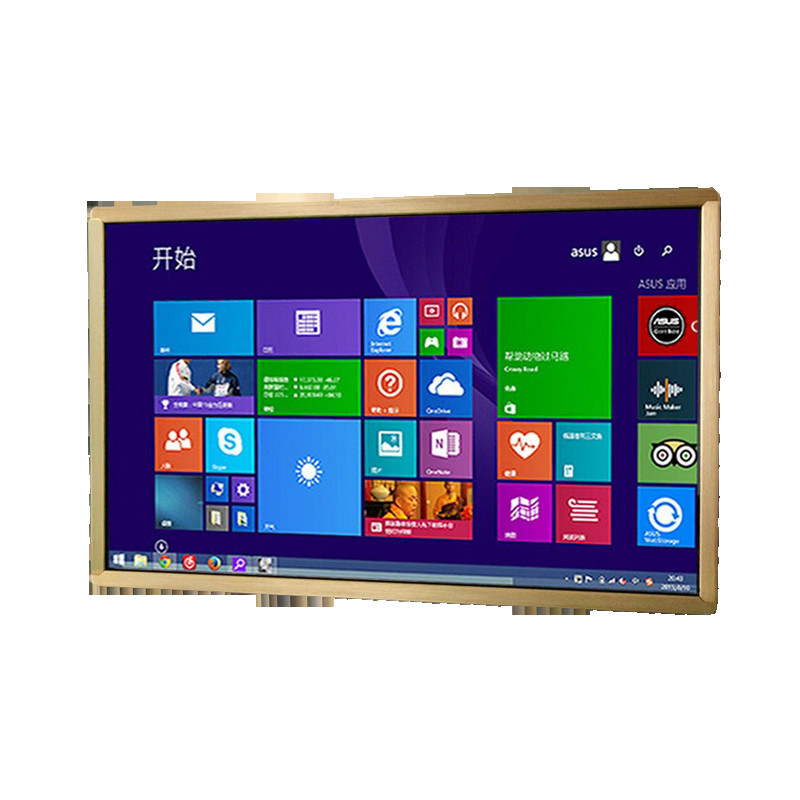 MJK 100 Inch 3D Digital Signage All In One Computer Smart Board 178° Viewing Angle