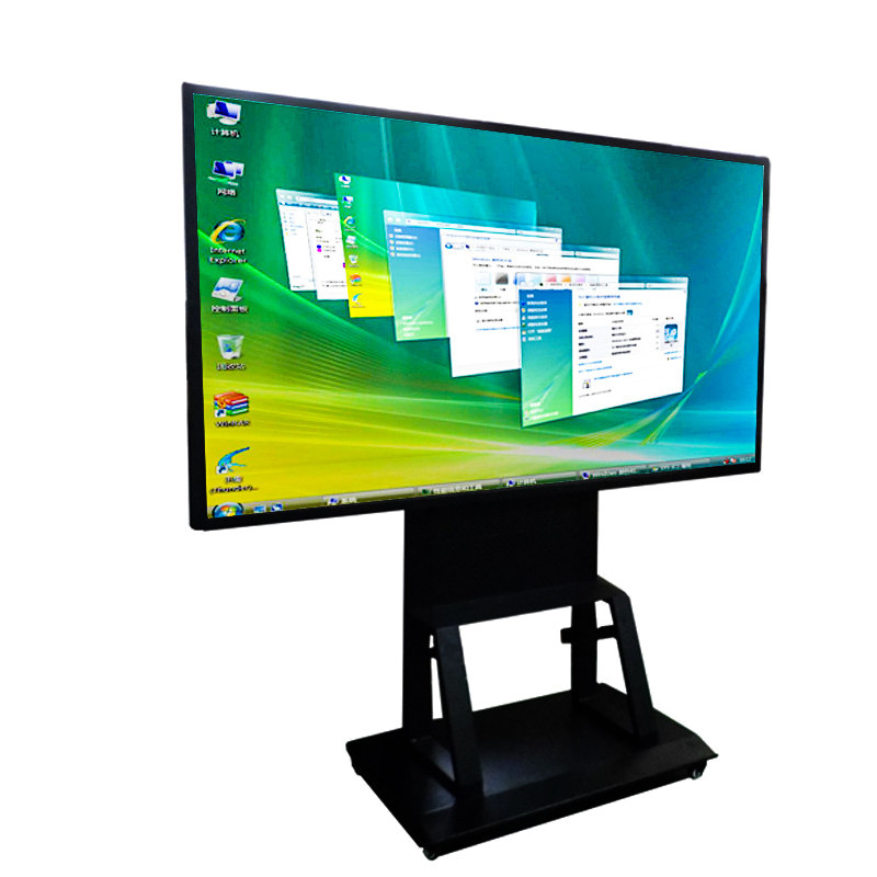 3840x2160 Resolution Stand Alone Digital Signage Capacitive Touch Flat Panel 86 Inch