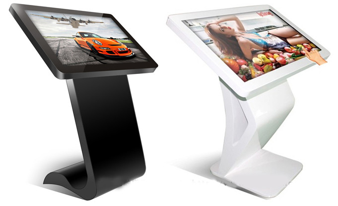 32" Low Power Consumption PC All In One Touch Screen Kiosk For Bank