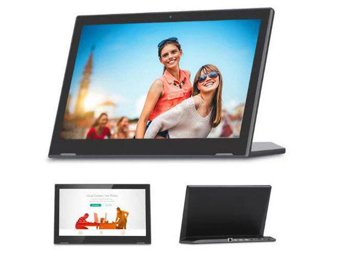 L Shape 10.1 Inch 400cd/m2 Feedback Tablet Kiosk 4500mah