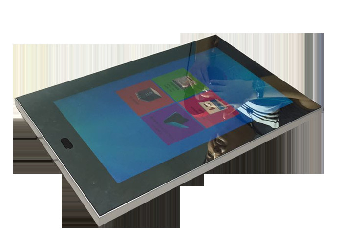 32 inch Transparency acrylic display stand Lipstick display Magic Mirror TV Display