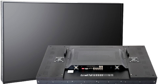 Networking 1080P Wall Mount High Brightness LCD Display Matel Shell