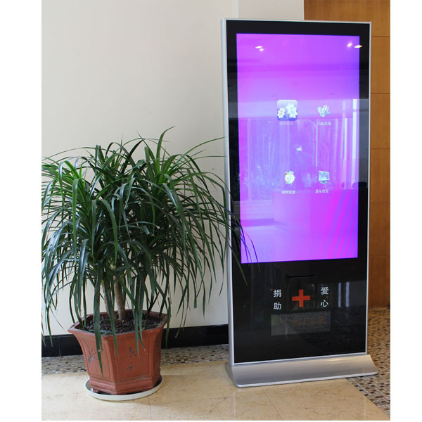 47inch Floor Standing Touch Screen Network Android LCD Digital Signage Display For Hotel
