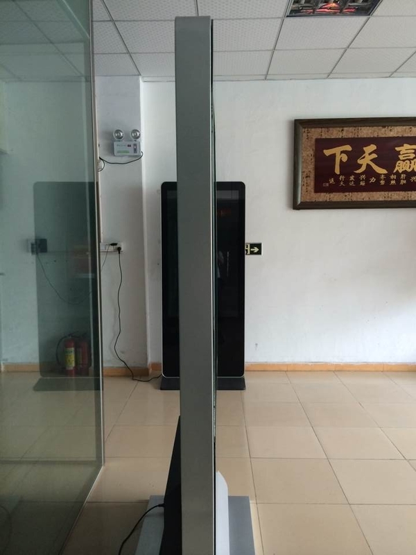 Double Screen Free Standing Digital Signage Lcd Advertising Player
