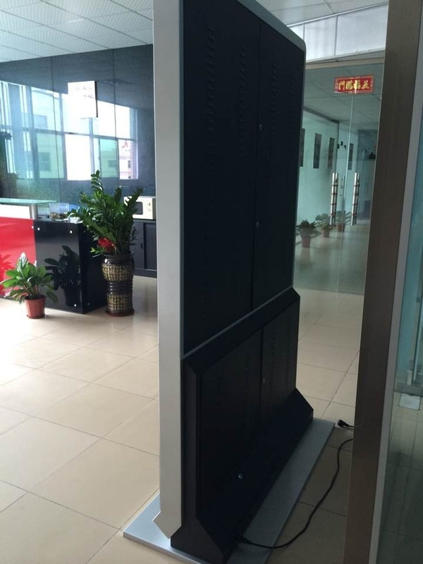 Android System LCD Digital Screen Signage Display Full HD Double Screen