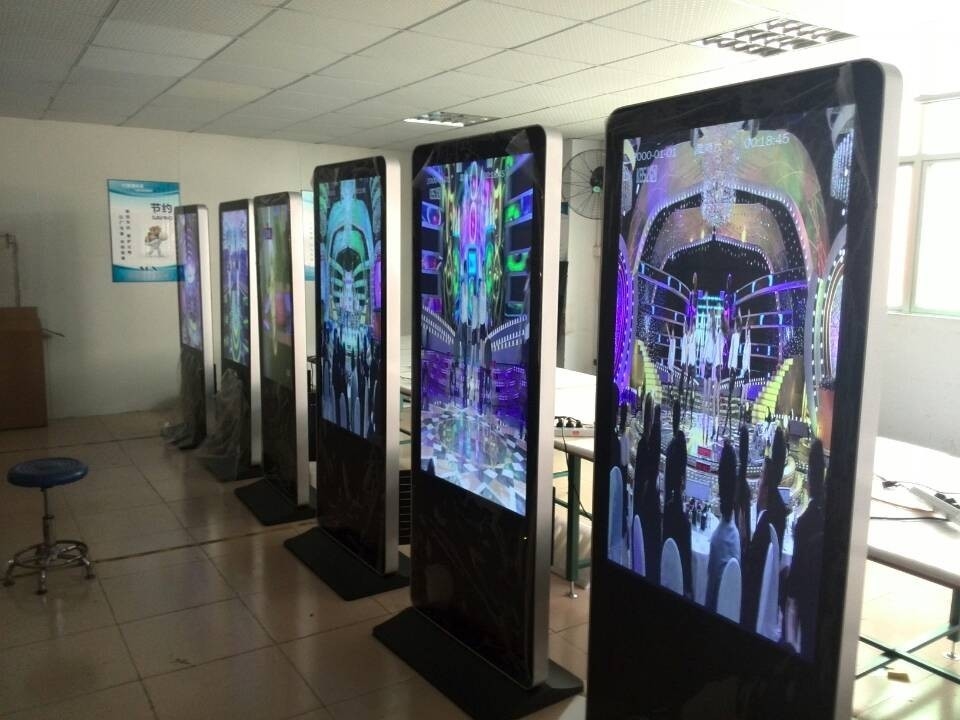 46" Floor Standing Touch Screen Advertising Digital Signage Display