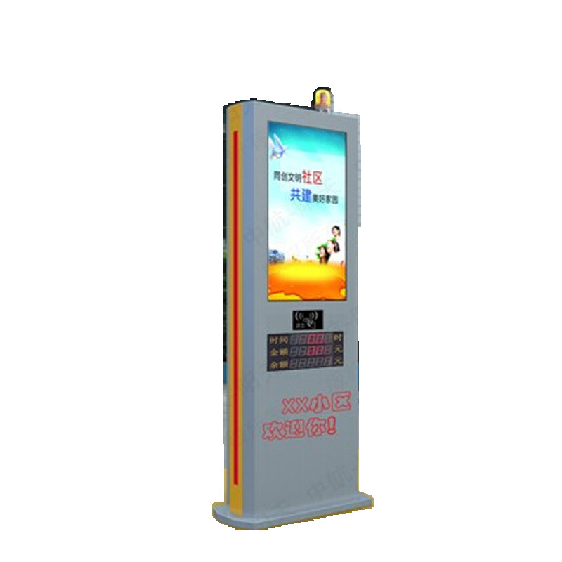 55 Inch Floor Standing IP65 LCD Totem Display 1200nits Outdoor lcd advertising player