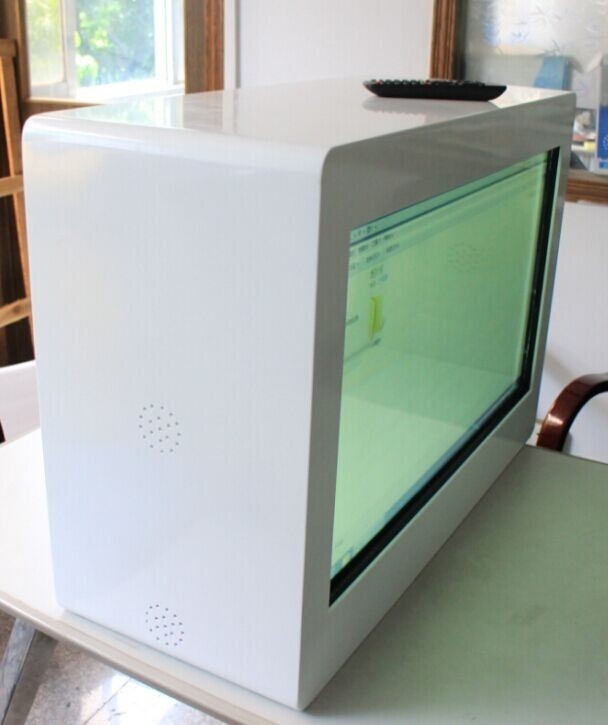 Brightness Transparent LCD showcase HDMI interface For Advertising
