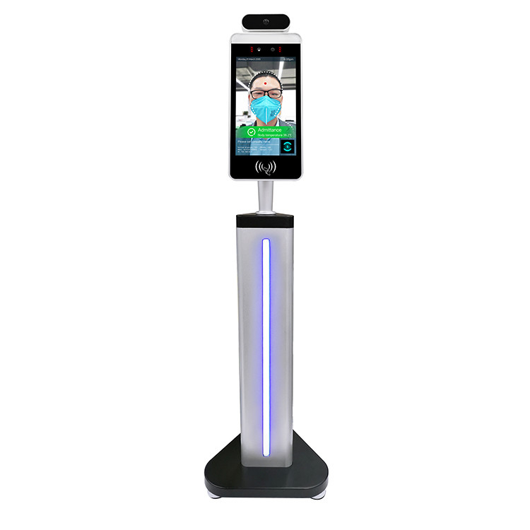 3D Face Recognition Thermometer , Thermal Imaging Temperature Measuring Device