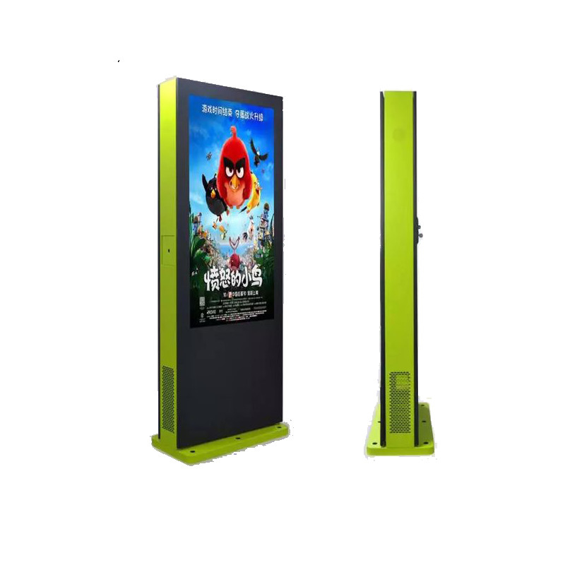 Android 65 Inch Outdoor Digital Signage Totem 1200nits lcd advertising player