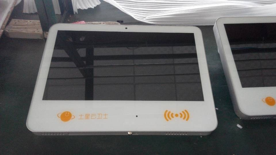 3G Wall Mount LCD Digital Signage Display Intelligent ID Card Read