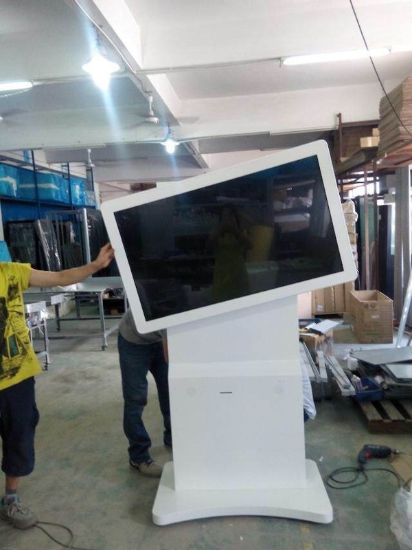 Rotating Screen 42" Digital Signage Kiosk Media Player ,  Metal Case