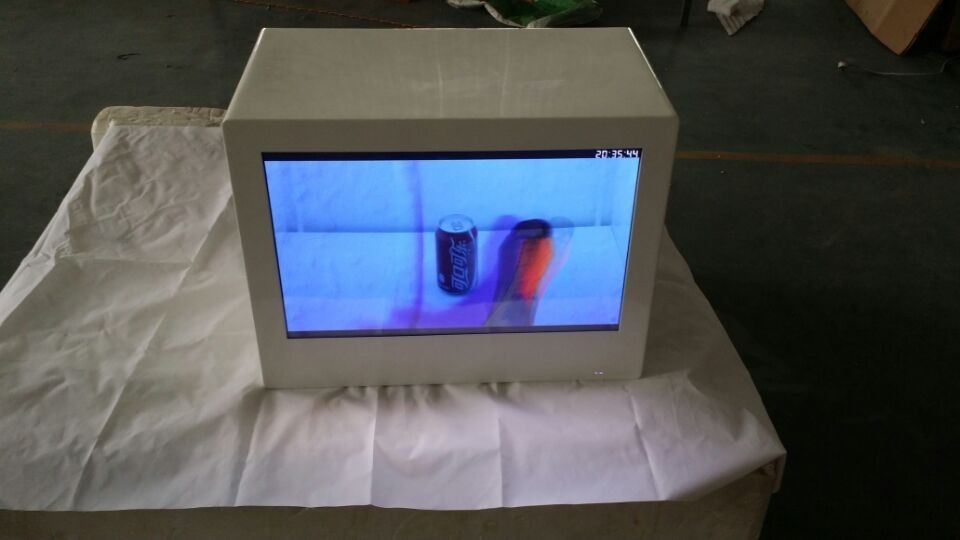 Android System 22 Inch Transparent LCD Display Showcase