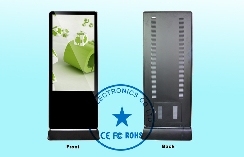 Shockproof LCD Digital Signage Display 55Inch Floor Free For Hotel