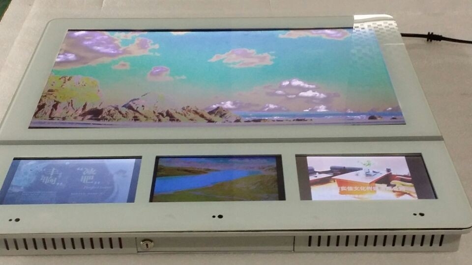 1920 × 1080 Wall Mount LCD Display Networking High brightness