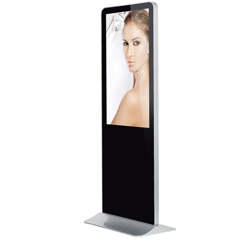 Untrathin LCD Digital Signage Display WIFI 42 Inch Floor Standing