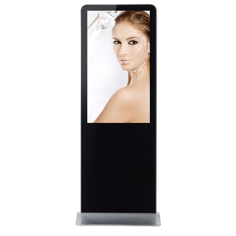 Untrathin LCD Digital Signage Display WIFI 42 Inch Floor Standing