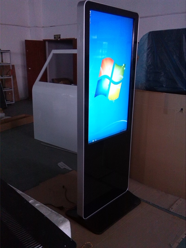WIFI LCD Touch Screen free standing Kiosk 1920 × 1080 Resolution